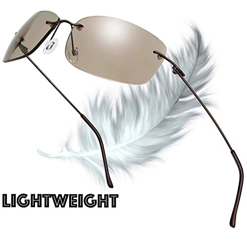 Image of The Fresh Minimalist Small Rectangular Sunglasses Clear Eyewear - Exquisite Packaging