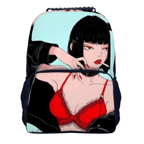Gothic Women’s Anti-Theft Daypack – Large Capacity