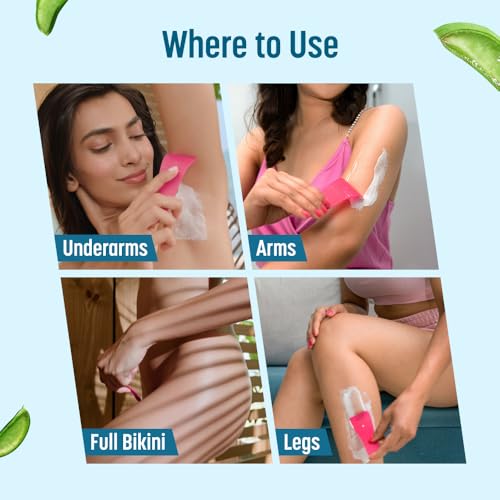 Image of Veet Pure Hair Removal Cream for Women |Derma Tested* for Sensitive Skin (20g + 20g) (Pack of 3) | Safe for Underarms & Bikini | Gives you Smooth, Moisturized & Visibly Glowing Skin