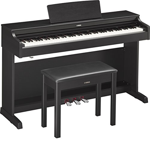 Yamaha YDP163B Arius Series Console Digital Piano with Bench, Black Walnut - //coolthings.us