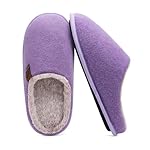 COFACE Unisex Mens Womens Cozy Memory Foam Scuff Slippers Casual Slip On Warm House Shoes Indoor/Outdoor Sandal Slippers With Arch Support Rubber Sole Size 4-15 - Image 2