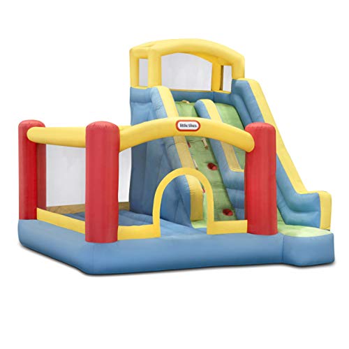 Little Tikes Giant Inflatable Slide Bouncer With Heavy Duty Bouncer, Multicolor, Model: #TOP5