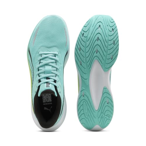 PUMA Erwachsene Pounce Lite 2 Laufschuhe 37.5, Intense Mint Sunny Lime Black Green – Ansicht 5
