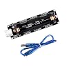 18650 Battery Shield, Micro USB V3 for ESP32 Battery Charging Module for ESP32 WiFi w Micro USB Cable