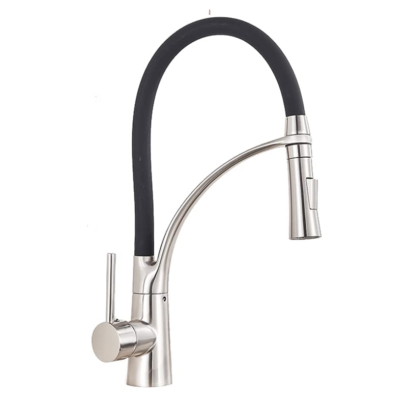 Robinet de cuisine en laiton avec mitigeur eau chaude et froide