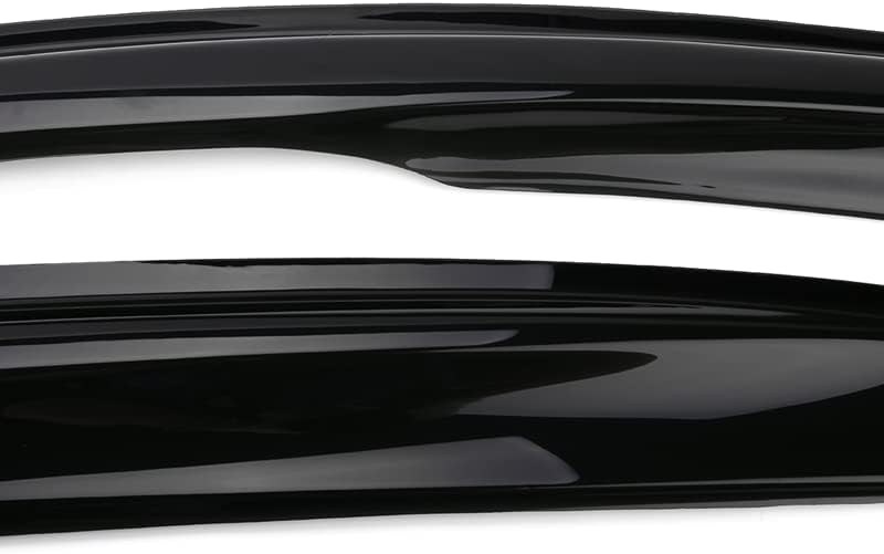 Miniatura 3 de Deflector de ventana compatible con Honda Civic 4Dr Sedan 2006-2011 con cinta en viseras de ventana para Civic Ventana, protectores de lluvia 3D