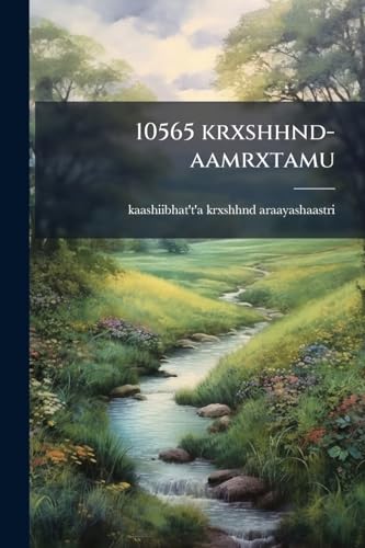 10565 krxshhnd-aamrxtamu (Telugu Edition)