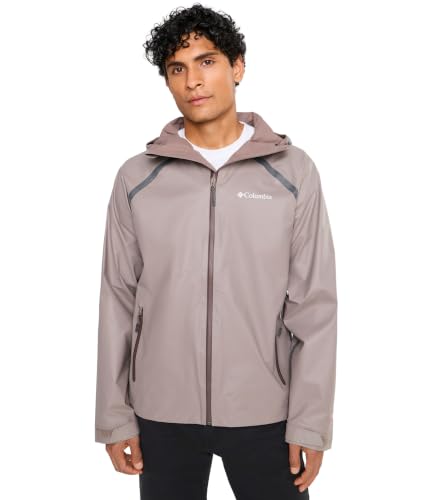 Columbia Mens Reign No Shine Jacket Iron Medium - image 1
