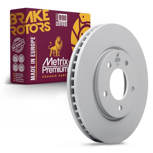 Metrix Premium Chassis Parts 281 mm Coated Brake Rotor Fits Dodge Caravan
