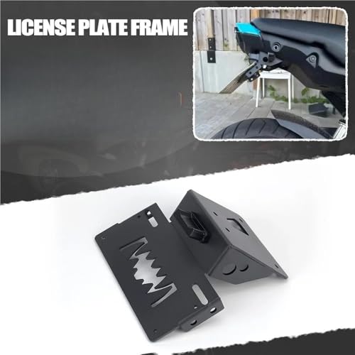 Support Plaque d'immatriculation Moto Finition Premium pour MSX 125