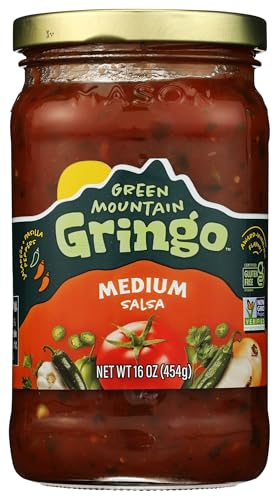 Green Mountain Gringo, Medium Salsa, 16 oz