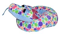 Wild Republic Snake Plush, Snake Stuffed Animal, Plush Toy, Pet Snake, Polka Dots, 54 Inches