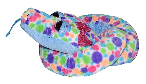 Grande peluche écologique serpent Sweet & Sassy de 137 cm conçue avec soin