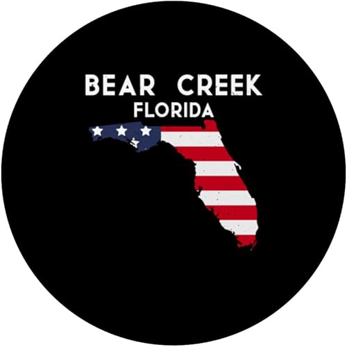 Miniatura 3 de Bear Creek Florida USA State America Travel Floridian PopSockets Swappable PopGrip