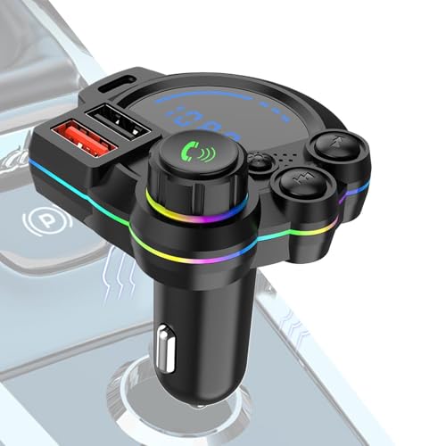 Trasmettitore FM Auto – 8.3x6x5.5 Cm | Adattatore Radio Wireless