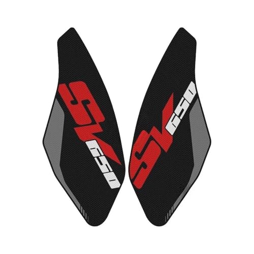 Autocollant réservoir moto SV650 anti-rayures et glissements de selle