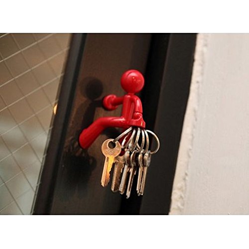 BonZeal Fun Man Climbing Man Key Holder Car Wall Fridge Key
