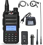 T Y T TH-UV88 Talkie Walkie Portable longue portée Radio bidirectionnelle 1400 mAh Batterie rechargeable double bande 200 Canaux