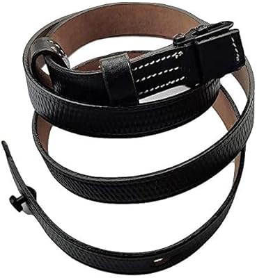 Warcraft Exports WWII German MP40 Brown Leather Sling: MP 40, MP-40 (REPRO), WWII Reproduction, WW2 Reproduction,WWII/WWI, Collectibles Goods, Collectibles Products,WWII repro (Black)