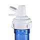 Wasserspender Ventil Kunststoff Spigot Wasser Flasche Ersatz Top Ventil Wasserhahn Fast Flow Wasser Auslauf weiß
