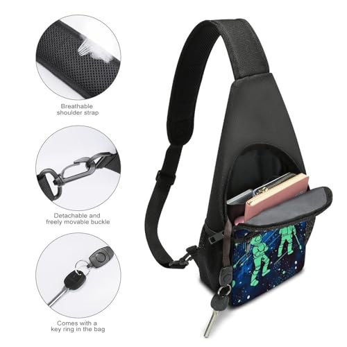 Bolso Cruzado Deportivo Casual con Gran Capacidad miniatura 4