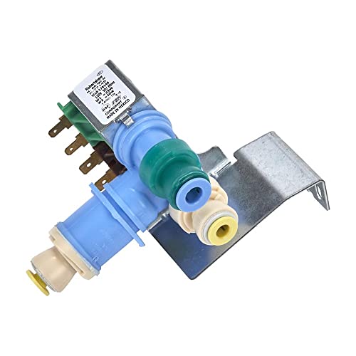 Whirlpool WPW10179146 Genuine OEM SxS Refrigerator Water Inlet Valve Assembly Replacement Part - Replaces W10155357 W10179146 W11563185