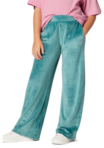 Image of Roxy Girls' Pull-on Fleece Jogger Sweatpants with Elasticized Drawstring Waistband