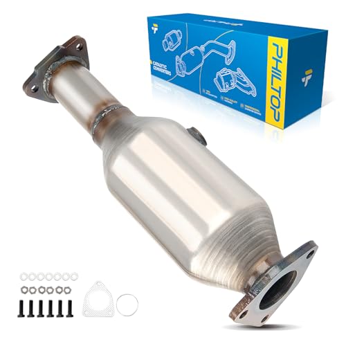 PHILTOP Direct-Fit Catalytic Converter Kit W/Gasket Compatible with Honda 1998-2002 Accord 2.3L Replace# 16370, 642682, 40234 (EPA Compliant)