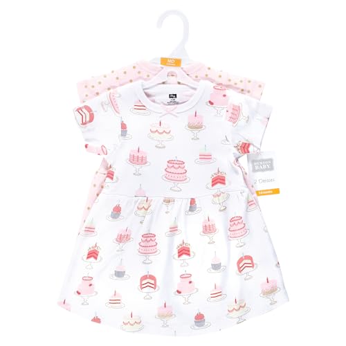Image of Hudson Baby Girl's Cotton Dresses