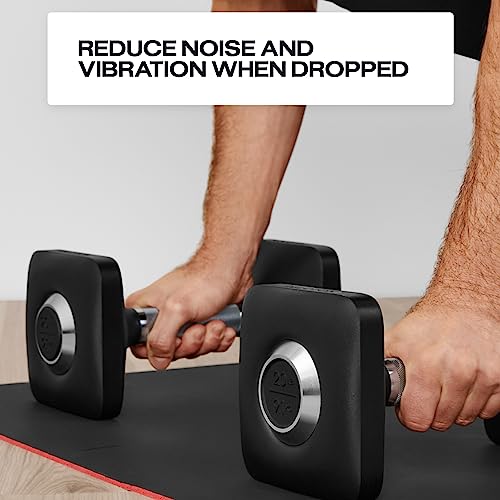 Peloton Dumbbells: Ergonomic Cast Iron Weights with Non-Slip Grip (Set of 2)