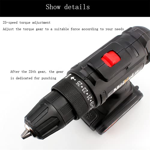 SXTYMV Bohrhammer Schlagbohrmaschine Abbruchhammer36-V-Handbohrmaschine Elektroschrauber Schraubendreher… – Bild 7