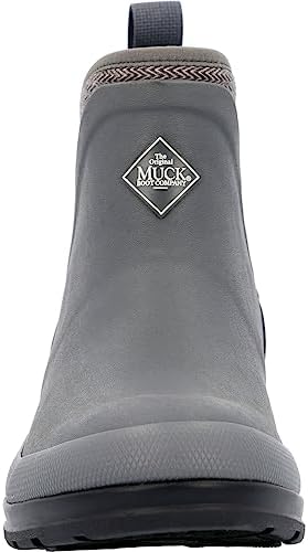 Muck Boot Women's Wmn Grn 7" Outdr Rain Boot, Gray, 10 | Image 2