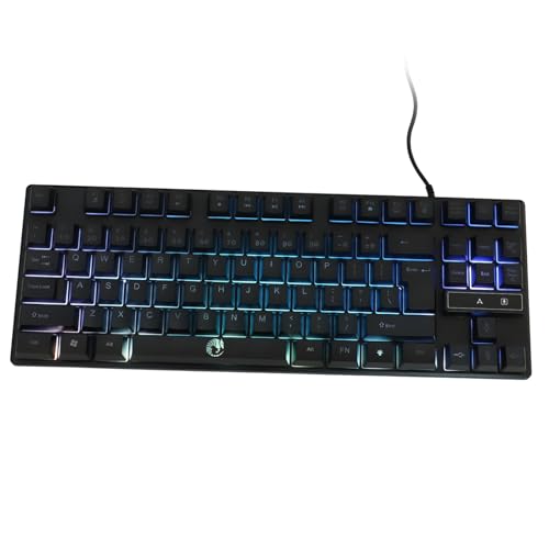 Clavier ordinateur mecanique touches retroeclaire pour PC de bureau gamer performant