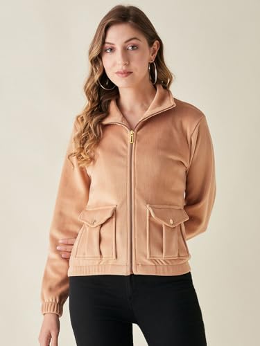 Image of Modeve Women Full Sleeve Jacket for Winter
