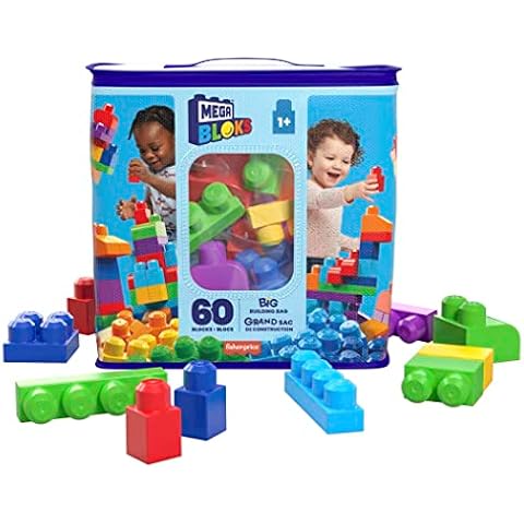 Mega Bloks Bolsa Clásica con 60 Bloques de Construcción Cover