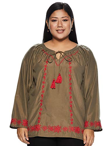 Image of pluss Women's Regular Fit Blouse