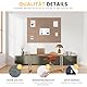 Großes Kork-Bulletin Board für die Wand 120x90cm, 12 Pack Filz-Wandkacheln mit 80 Pinnnadeln, 60 sichere, abnehmbare Klebetabs, dekorative Pinnwand für Büro, Schule und Freizeit (tan, 120x90cm)