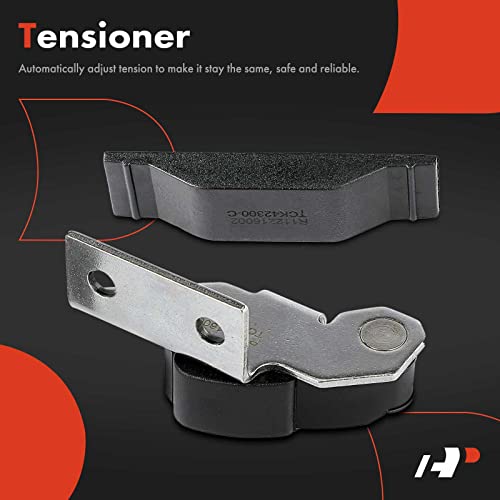 A-Premium Engine Timing Chain Kit W/Damper & Tensioner & Sprocket [Fits Ohv 4Cyl 2.5L] Compatible With Dodge Dakota 96-02 & Eagle Premier & Jeep Cherokee, Comanche, Scrambler, Wagoneer, Wrangler, Cj7 #TOP4