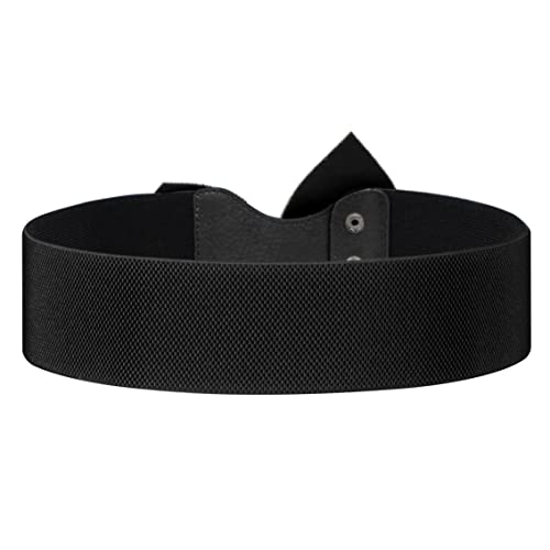 Women Dress Belts Rhinestone Bow Belt Wide Elastic Stretchy Cinch Waist Belt for Women Ladies Dresses4