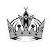 Los Angeles Kings NHL car bumper sticker decal (5" x 4")