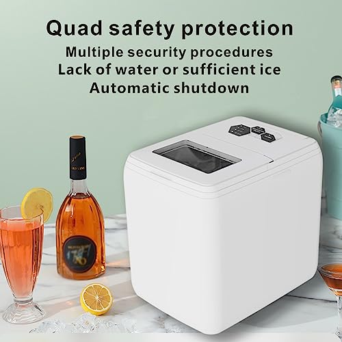 Mini Fabricadora de Hielo Eléctrica Portátil para Hogar y Oficina miniatura 4