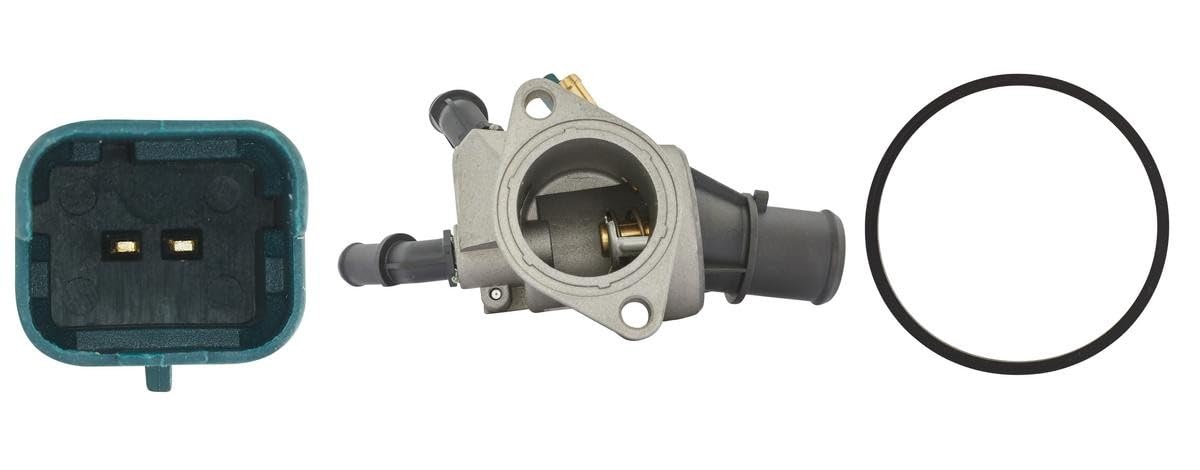 HELLA 8MT 354 776-531 Termostato, Refrigerante, Temp. apertura 88°C, con sensore temperatura, con guarnizione