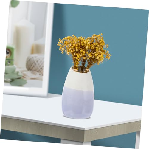 Ramo de 6 flores secas artificiales para decoración miniatura 6