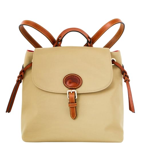 Dooney & Bourke Handbags for Women, Small Nylon Flap Backpack