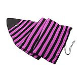 Sharplace Surfboard Sock Cover Leichte Boardtasche für Shortboard, Longboard Und Hybrid - rot, 7,6 Fuß