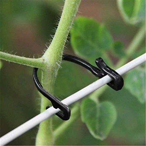320Pcs Garden Plant Clips Set Orchid Plant Clips Plant Support Clips Garden Tomato Flower Vine Clips Tomatoes Clips Plant Support Clips for Vines Grow Climbing,Tomato Cages Trellis and Plant Support - Thumbnail 2