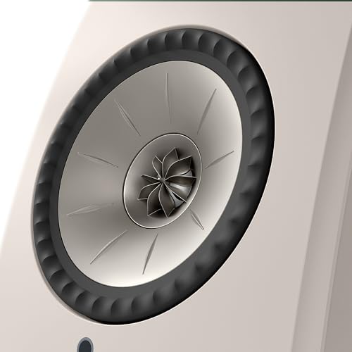 Image of KEF LSX II LT Wireless HiFi Speakers (Stone White, Pair)
