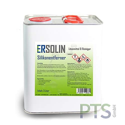 ERSOLIN Silikonentferner | Siliconentferner | antistatisch | Entfetter | Reiniger für Autolack 3 Liter