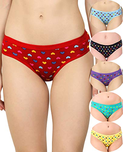 Image of Fashion Comfortz Women's Cotton Blend Classic Regular Solid Briefs