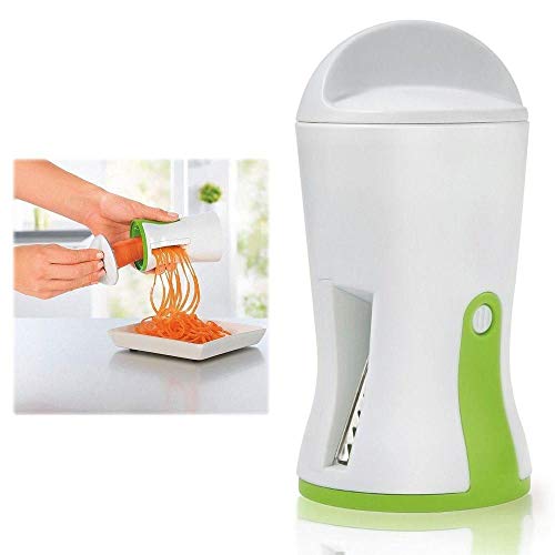 Descascador Legumes Espiral Fita Fatiador Cortador Modelador